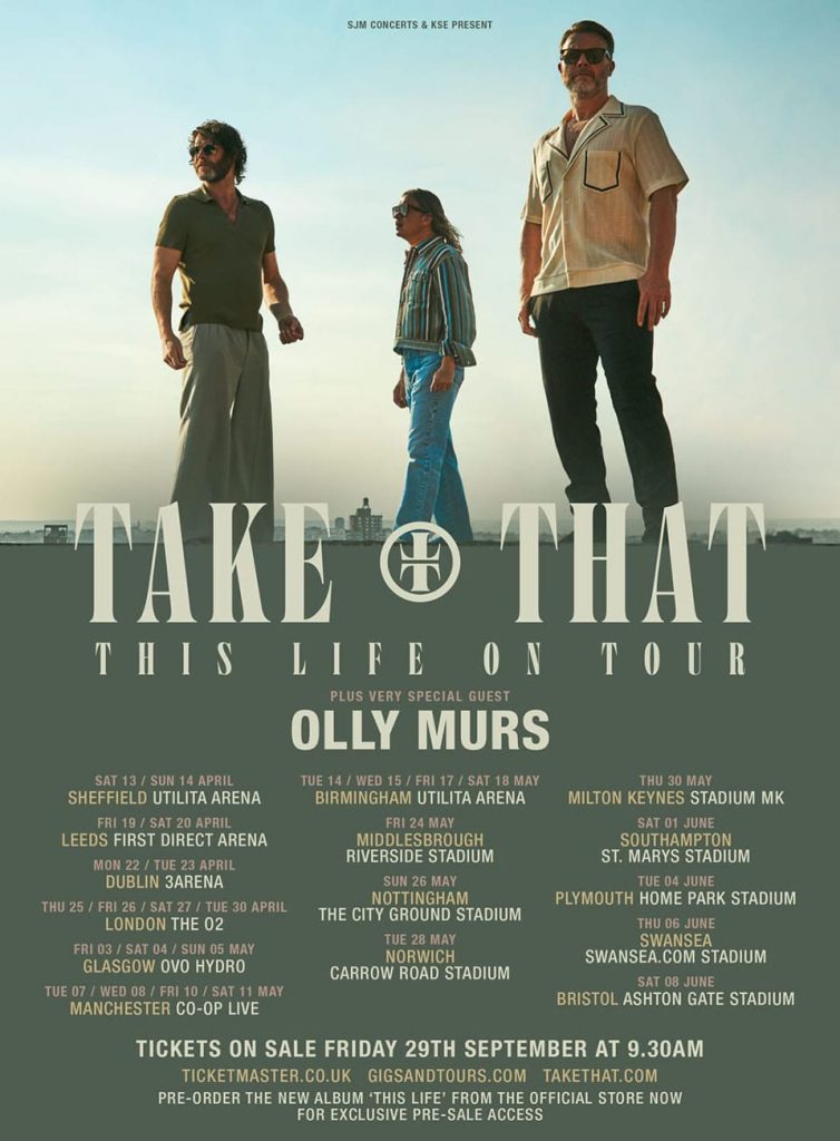 take that live tours